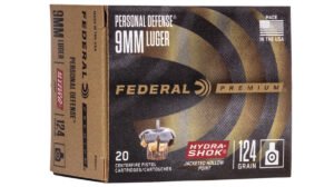 FDR 9MM 124GR HYDSHK 20RD