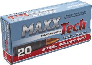 MAX 7.62X39 123GR NFR FMJ 20RD