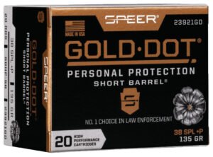 SPR 38SP+P 135GR GOLD HPSB 20R