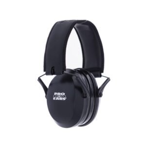 Pro Ears Ultra Gel Black 22 Passive Earmuffs 22dB Black