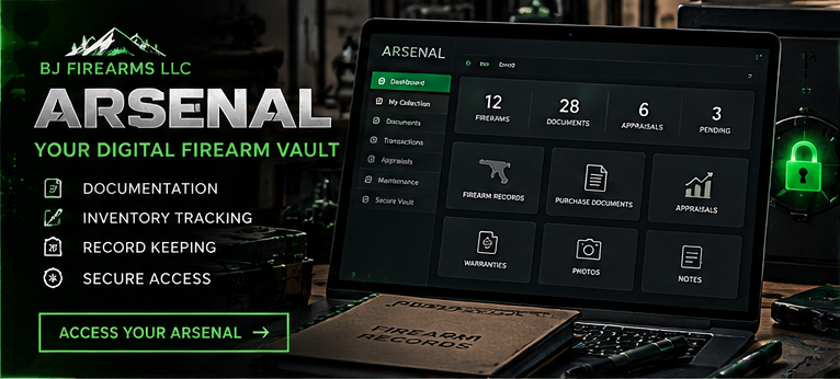 Arsenal digital firearm vault