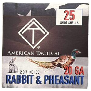 ATI Game Load Shotshell 20ga 2-3/4" 1oz 1220 fps #4 25/ct