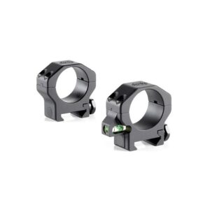 RPM Precision 34mm Low (.885'') Scope Rings with Co-linear Bubble Level