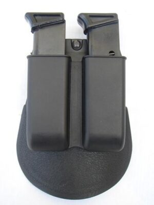 Fobus . 22.380 & .32 Caliber Double Magazine Paddle Pouch Single Stack